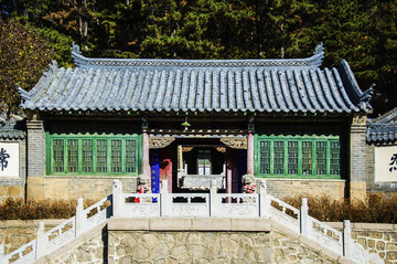 千山太和宮正門門房