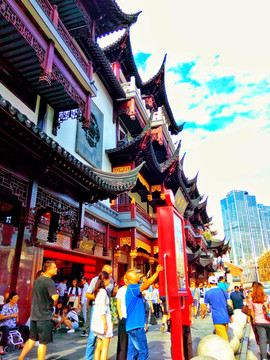 上海豫園老街