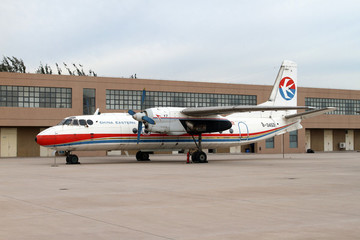 中國民航大學實習基地舊飛機