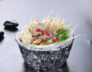 錫紙魷魚花甲粉