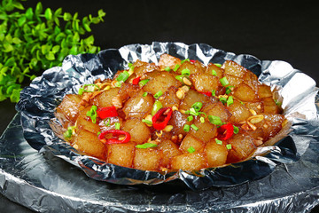 鐵板涼粉