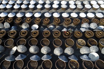 江蘇省淮安市醬醋廠的曬場