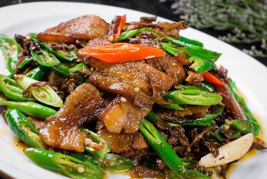 回鍋黑豬肉
