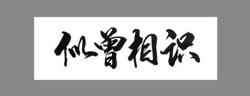 似曾相識(shí)