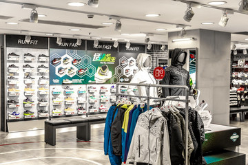 運動服裝店