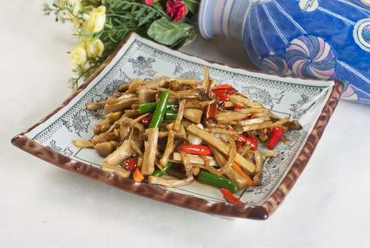 筍干炒風(fēng)肉