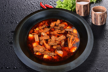 農(nóng)家排骨雞手鍋