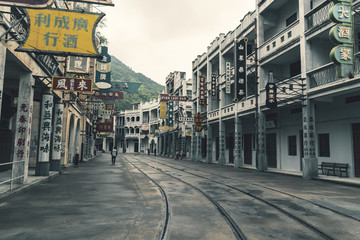 老香港街道