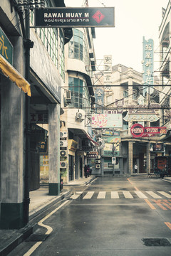 香港老建筑街景