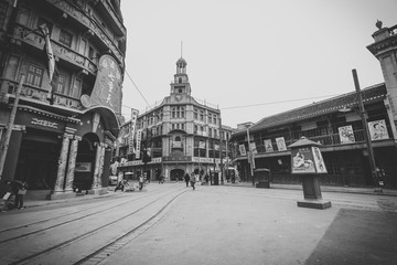 老上海建筑街景
