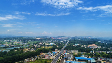 枝城鎮(zhèn)航拍