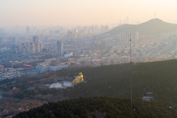 航拍濟南千佛山05