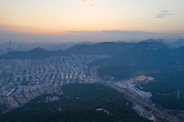 航拍濟(jì)南千佛山20