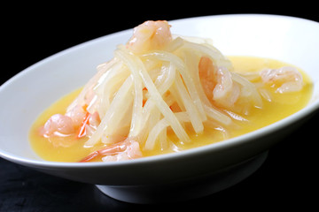 鮮蝦煮蘿卜絲