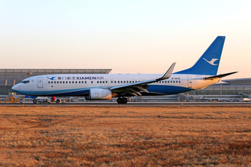 廈門航空公司飛機(jī)