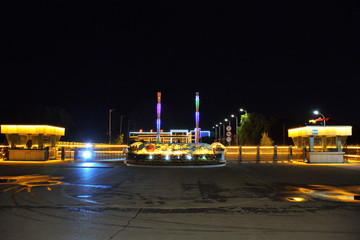 寧夏理工學(xué)院夜景