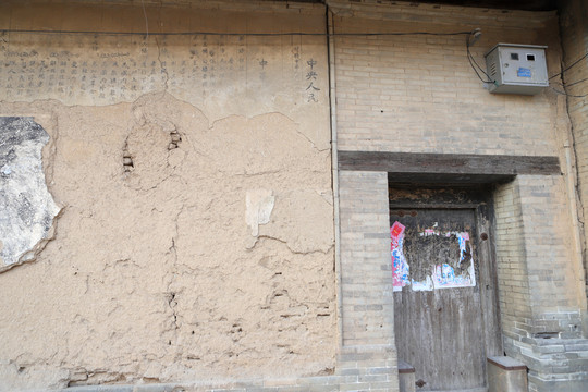 農(nóng)村院門素材