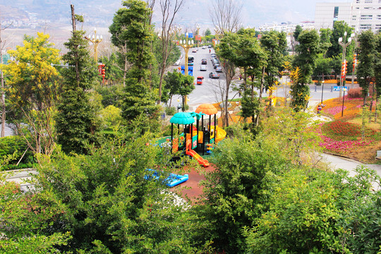漢源公園綠化景觀(guān)