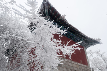 霧凇寺廟