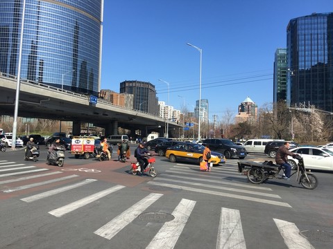 城市行人