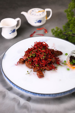烹汁小牛肉
