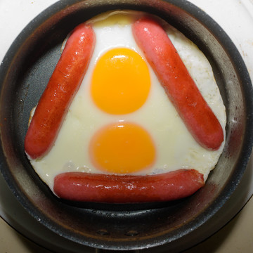 香腸煎蛋
