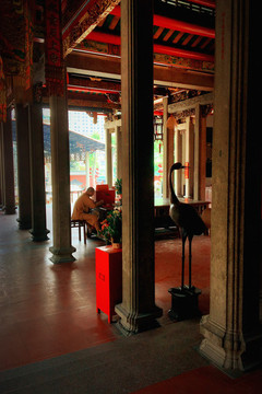 寺廟一隅