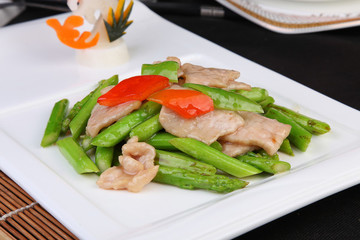 XO醬爆天鵝肉