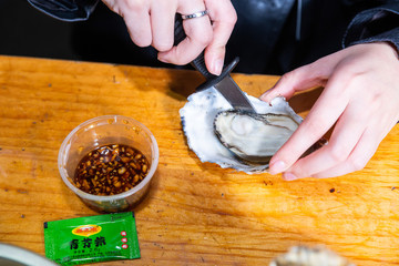 生蠔刺身