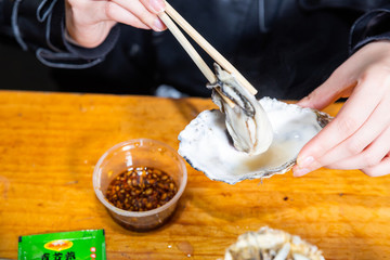 生蠔刺身