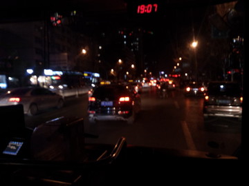 都市夜景光斑