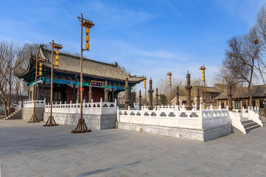 東阿阿膠城古建筑