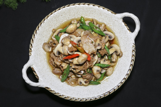 小炒蘑菇