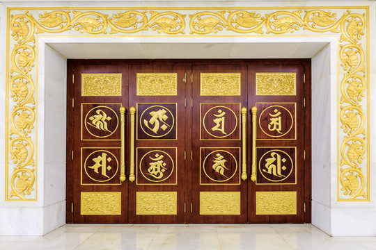 佛教寺院大門