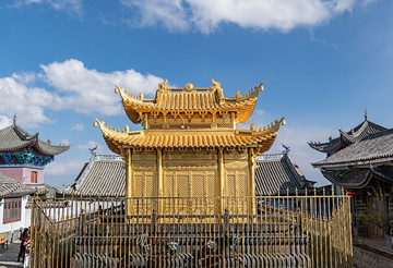雞足山金殿