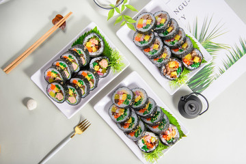 韓國料理紫菜飯