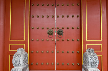 寺廟門
