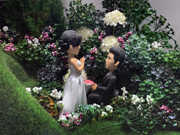求婚玩偶