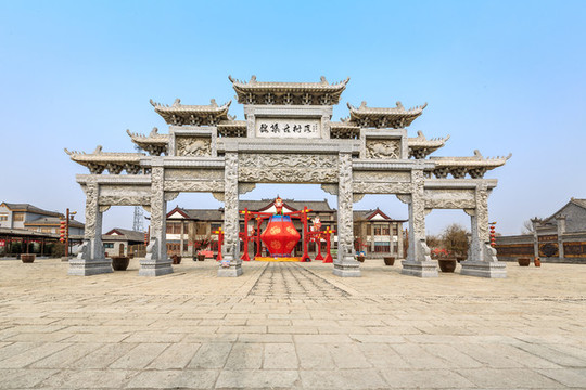 魏集古鎮(zhèn)石牌坊