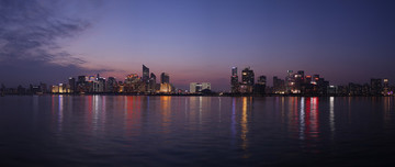 杭州錢江新城全景