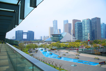 杭州錢江新城建筑景觀
