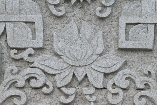 蓮花浮雕