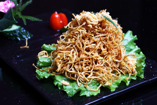 肉松金針菇