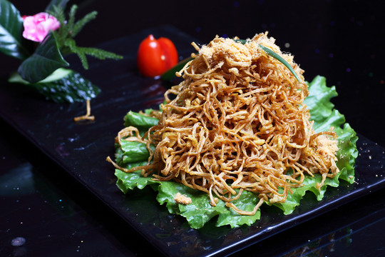 肉松金針菇