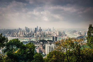 渝中半島全景