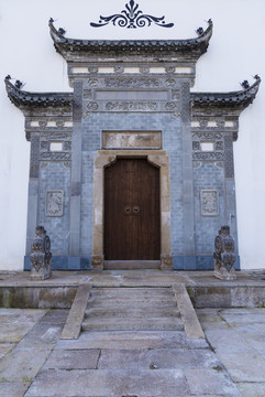 徽派建筑大門