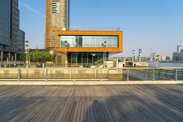 上海建筑景觀和城市天際線
