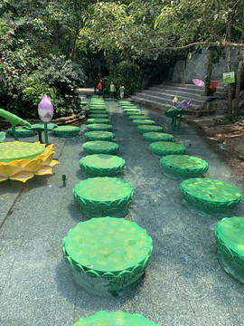 胡志明市荷花景觀