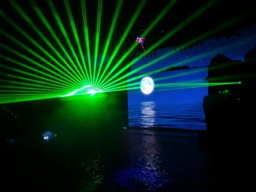 海洋公園的燈光秀