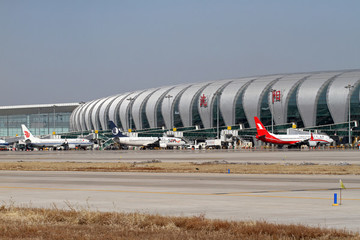 沈陽桃仙國際機場航站樓全景